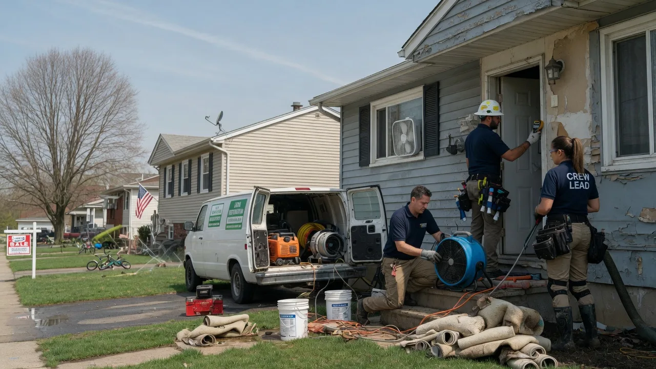 Flood Cleanup in Glenville, PA near me