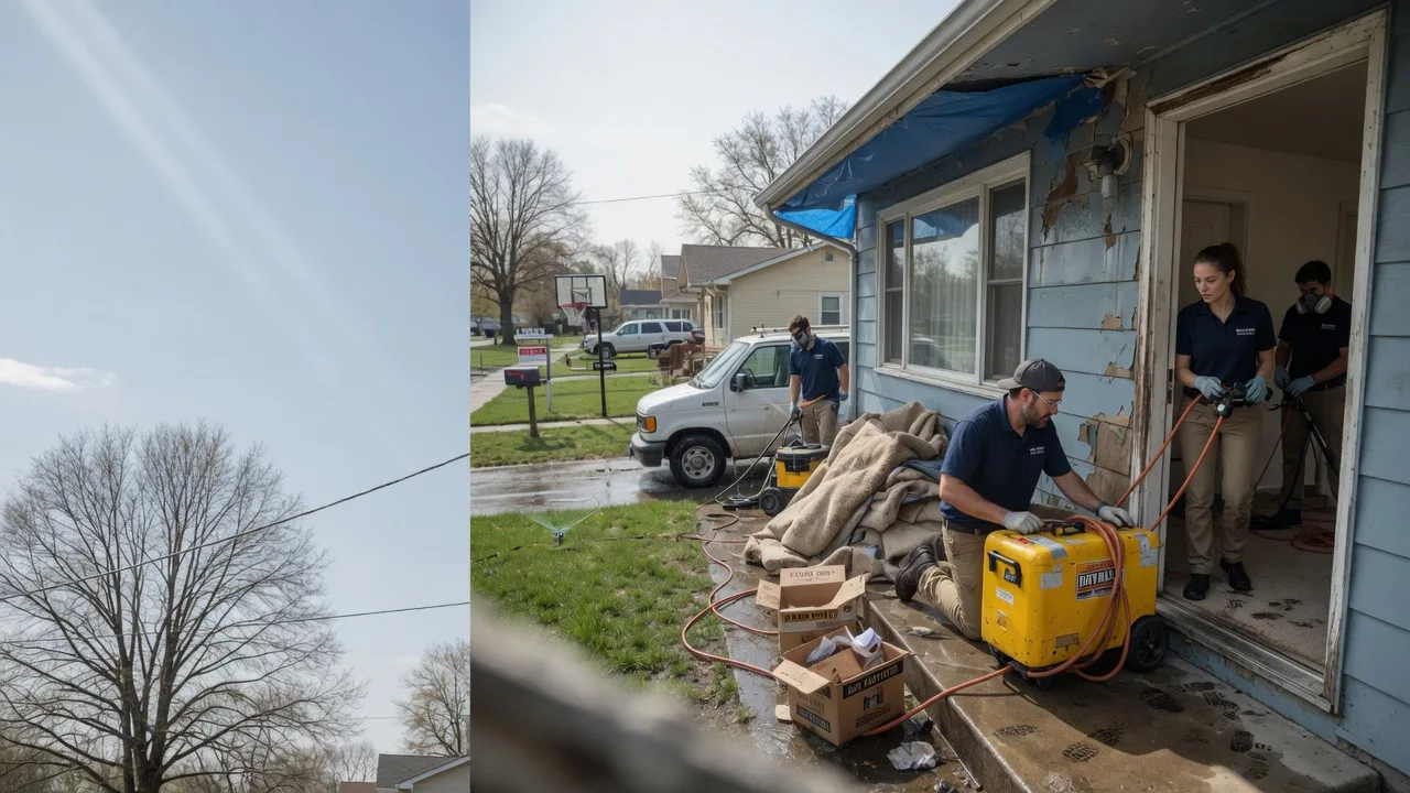 Basement Flood Cleanup in Glenville, PA near me